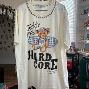 Teddy Fresh Studded Hard Core T-shirt